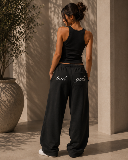 Bad Girls Talk - Sweats (Vintage Black)