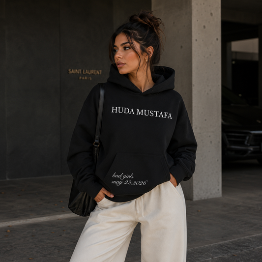 Bad Girls Single Art - Hoodie (Vintage Black)