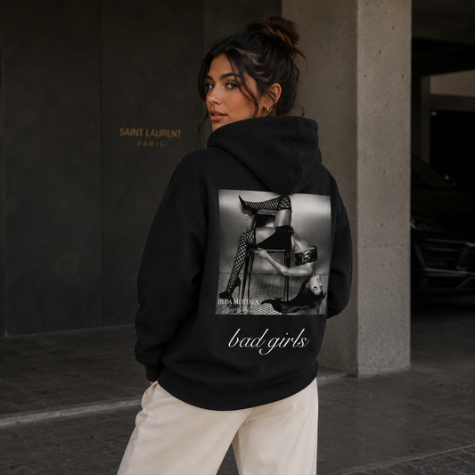 Bad Girls Single Art - Hoodie (Vintage Black)